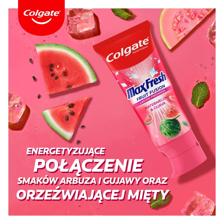 Зубна паста Colgate MaxFresh Fruit Fusion Watermelon & Гуава 75 мл — фото 4