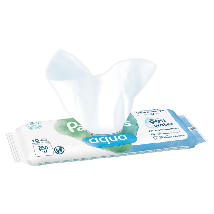 Pampers Harmonie Aqua серветки вологі 1 x 10 шт. — фото 10