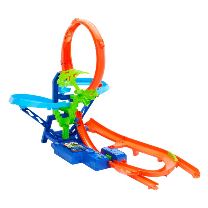 HOT WHEELS Трюковий TRUCKS Повітряна аварія + машинка, набір для дітей +5 — фото 3