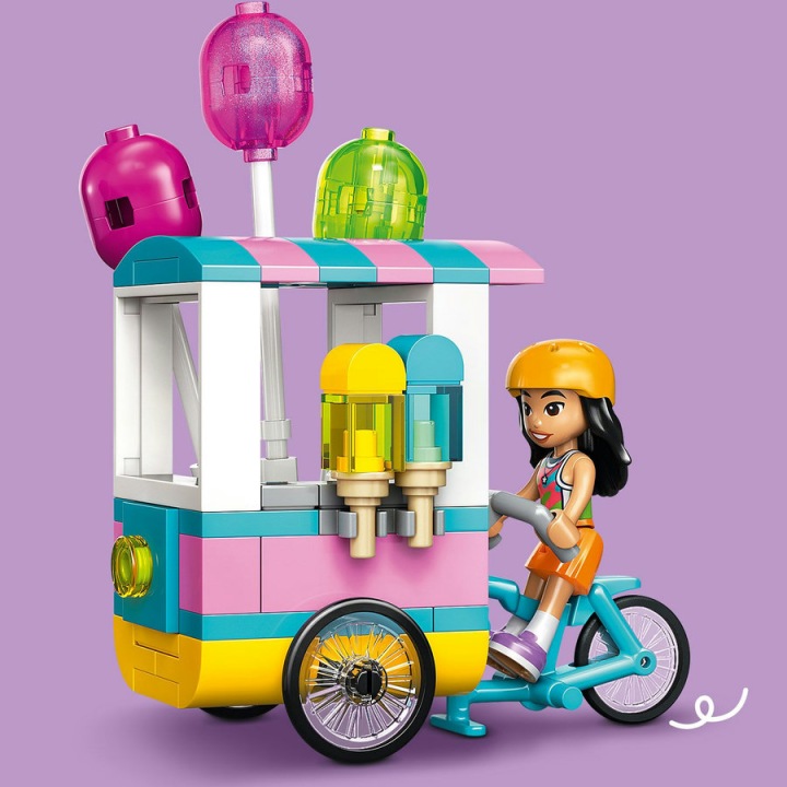 LEGO FRIENDS 42692 прилавок з морозивом і повітряними кульками мінілялечки LIANN і пейслі — фото 9