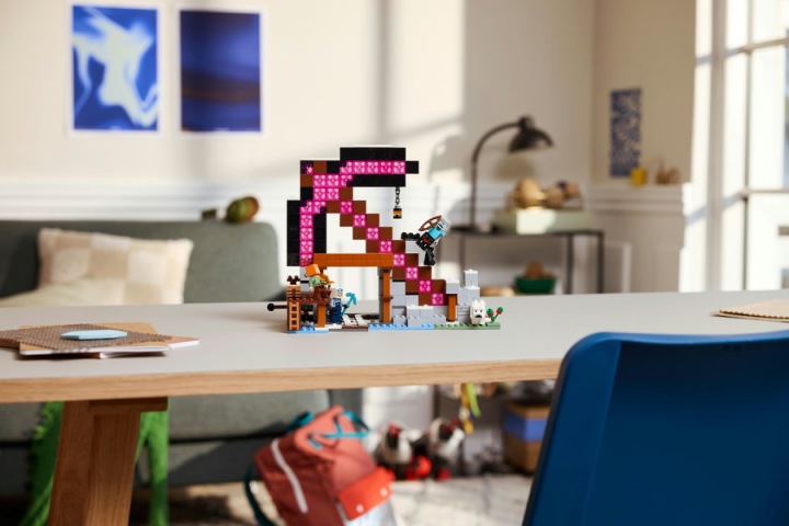 LEGO Minecraft Кирка шахта 21277 — фото 10