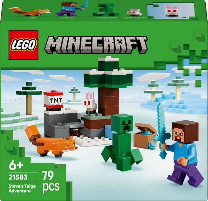 LEGO Minecraft Пригода Steve’a в тайзі 21583 — фото 4