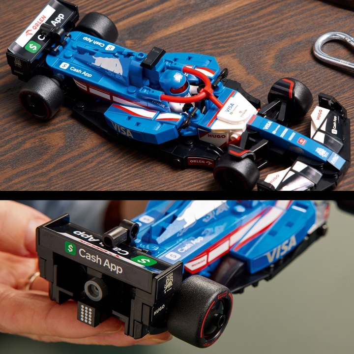 Конструктор LEGO SPEED CHAMPIONS 77246 болід F1 VISA CASH додаток RB VCARB 01 — фото 7