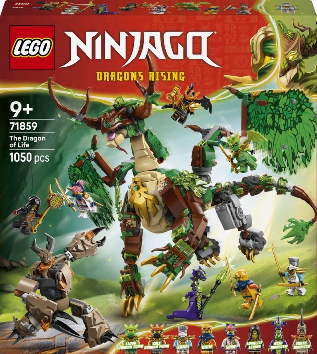 LEGO NINJAGO Дракон життя, іграшка для дітей 71859 — фото 10