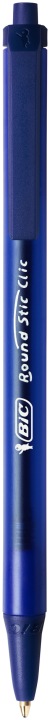 Ручка автоматична BIC Round Stic Clic Офісний Шкільний 1 мм — фото 10
