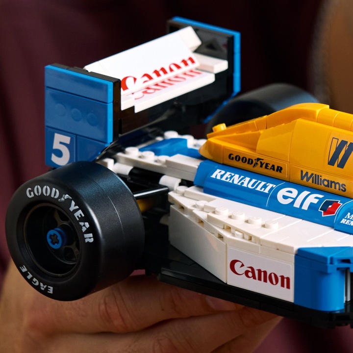 LEGO Icons 10353 Williams Racing FW14B і Nigel Mansell — фото 6