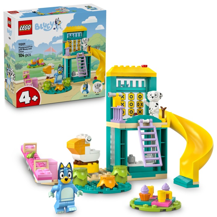 LEGO 11201 Bluey Синій і Латка на ігрового майданчика
