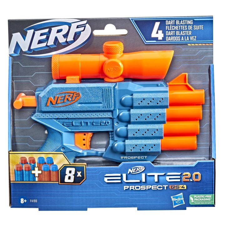 Пускова установка Nerf Elite 2.0 Prospect QS-4 F4190 (виставковий) — фото 3