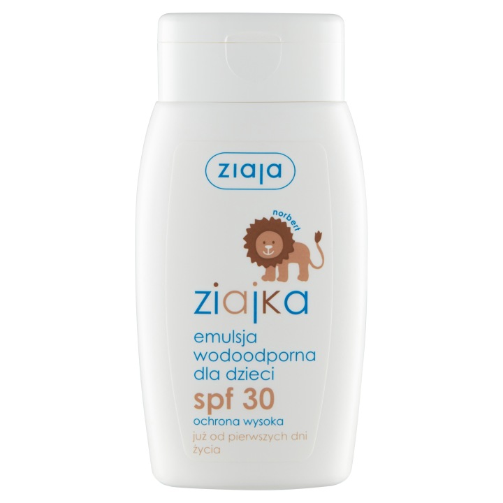 Емульсія водонепроникна для дітей spf 30 ziajka