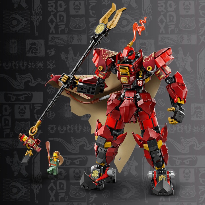 LEGO NINJAGO 71846 Робот вогняного лицаря — фото 12