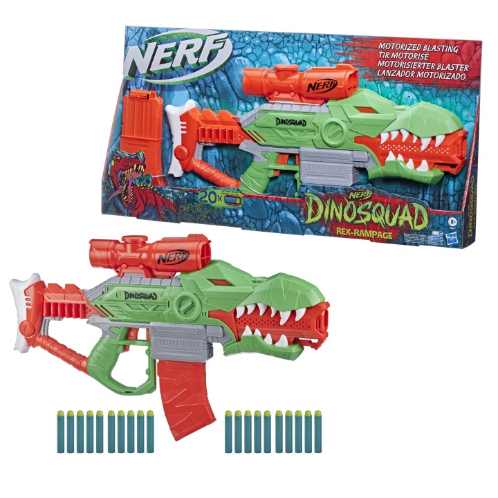 Пускова установка Nerf DinoSquad Rex-Rampage F0807 — фото 4