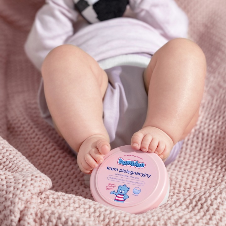 BAMBINO Від перших днів життя Крем пантенолом для дітей 200 мл — фото 3