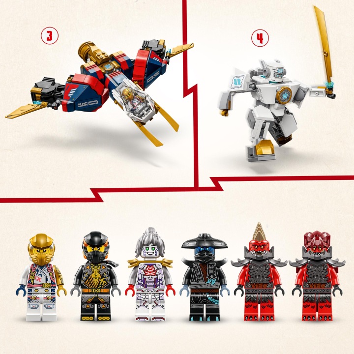LEGO NINJAGO Багатофункціональний ультрамех Zane’a 71834 — фото 6