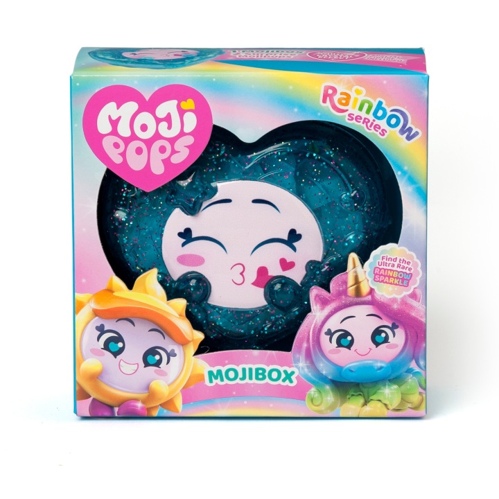MOJIPOPS сердечко з фігурками сюрприз MOJIBOX серія RAINBOW зелена — фото 5