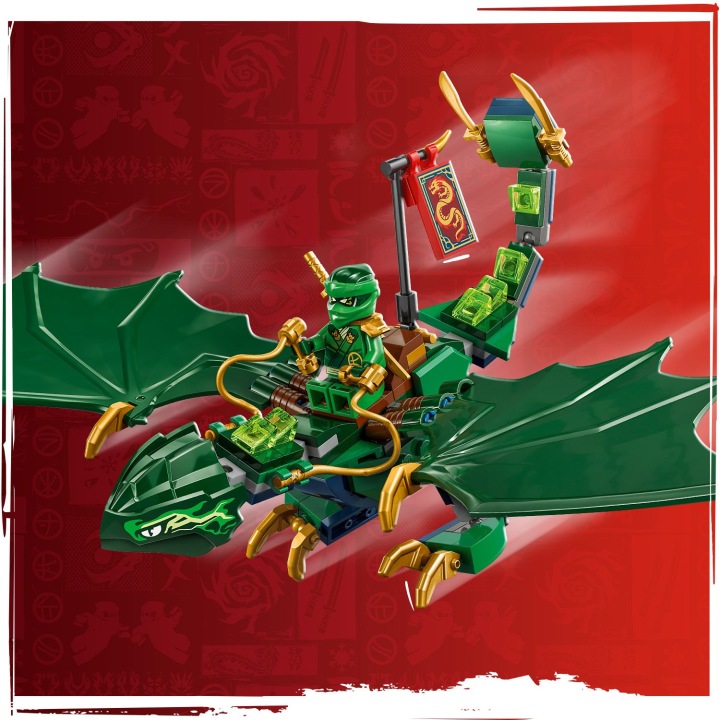 LEGO NINJAGO Зелений лісовий дракон Lloyd 71829 — фото 9