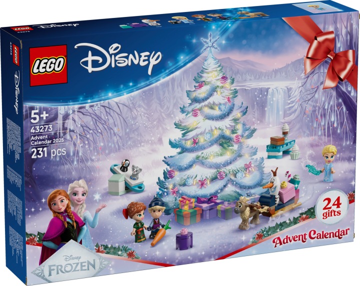 Конструктор LEGO Disney Крижане серце Календар адвентовий на 2025 років (43273) Різнокольоровий — фото 8