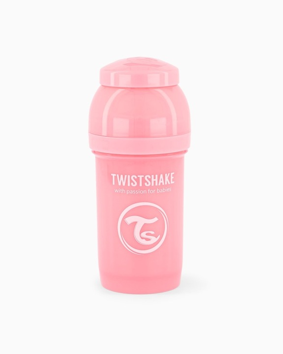TWISTSHAKE Пляшка Антиколікова Рожева 180 мл 0+