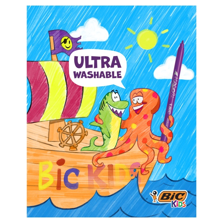 Фломастери BIC KID COULEUR FLUO [24] — фото 11