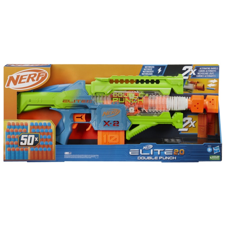 Пускова установка Nerf Elite 2.0 Double Punch 50 стрілок (після повернення) — фото 7