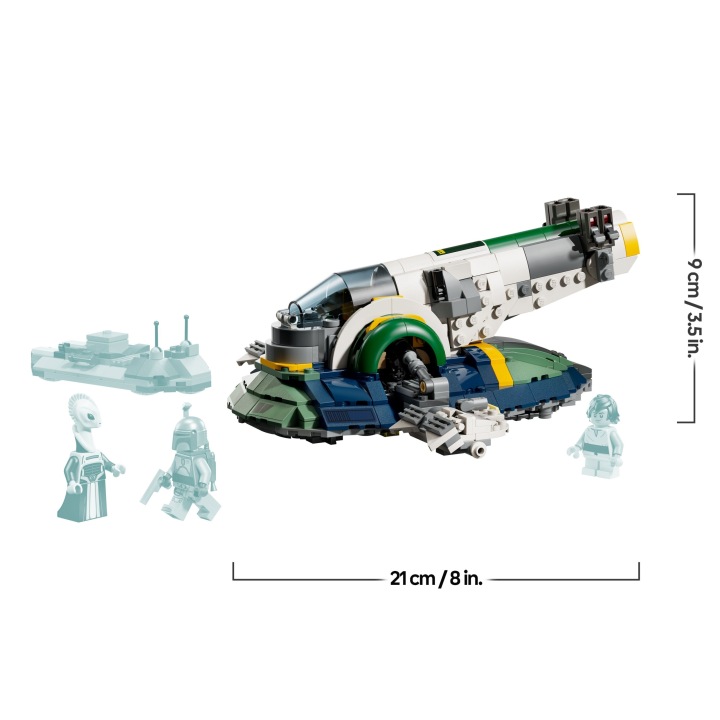 LEGO Star Wars 75433 Jango Fett і його корабель космічний (після повернення) — фото 8