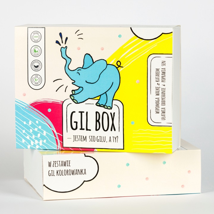 Набір GIL BOX на катар застуду імунітет для дітей сон - 3 ел. — фото 2