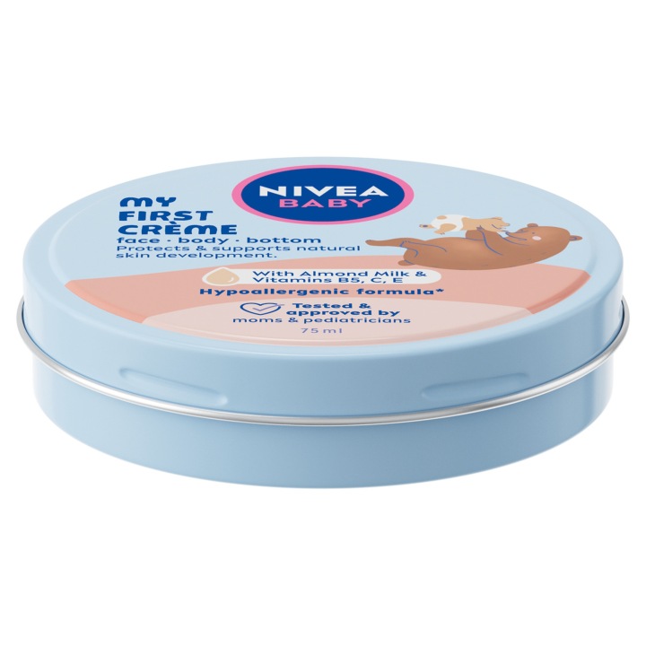 NIVEA BABY Мій Перший крем для обличчя, ручок і всього тіла для дітей 75 мл — фото 7