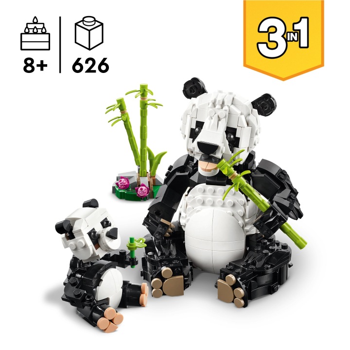 LEGO CREATOR 3 в 1 Дикі тварини: сім'я pand 31165 — фото 3