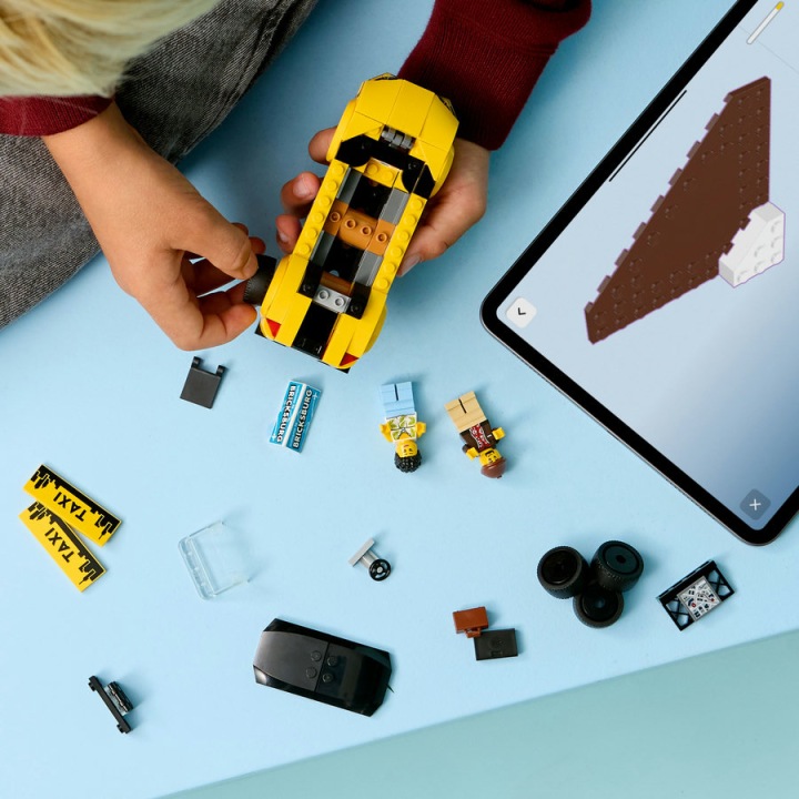 LEGO City Жовта таксі 60487 — фото 9