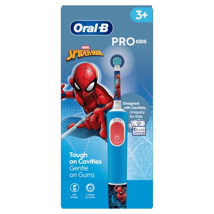 Щіточка електрична Oral-B Vitality Pro D103 Kids Spiderman — фото 9