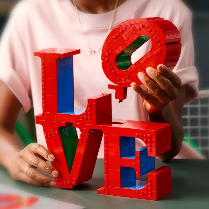 2 шт. LEGO Art - LOVE 31214 — фото 7