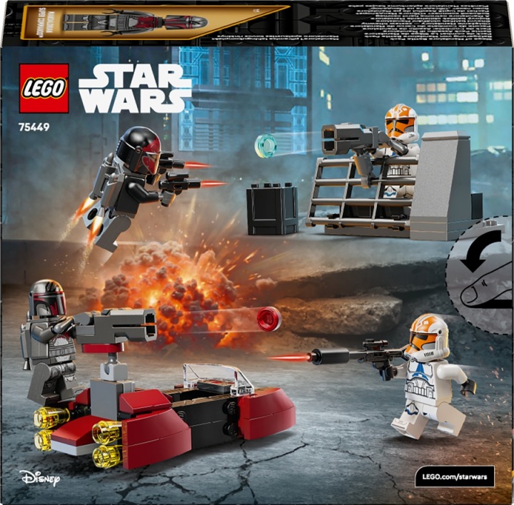 LEGO Star Wars Облога Мандалори - набір бойовий 75449 — фото 8