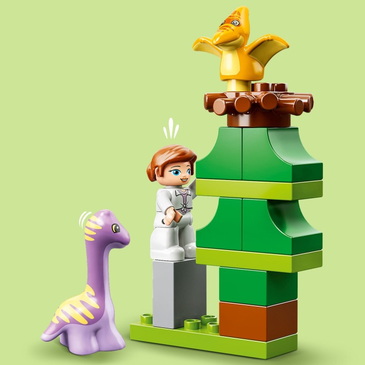 LEGO DUPLO 10938 З динозаврами школа Jurassic World (вживаний) — фото 6