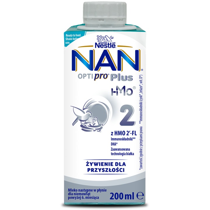 Молоко Nestle Nan Optipro Plus 2 рідина 200 мл — фото 7