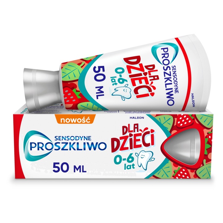 SENSODYNE прошмельц KIDS зубна паста для дітей 0-6 років 50 мл — фото 2