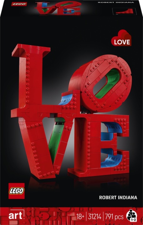 2 шт. LEGO Art - LOVE 31214 — фото 10