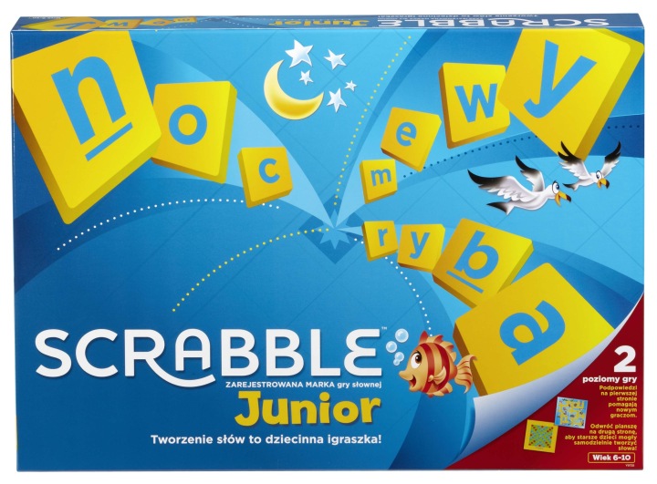 Гра SCRABBLE JUNIOR гра словесна для дітей у віці 6-10 років версія польська — фото 9