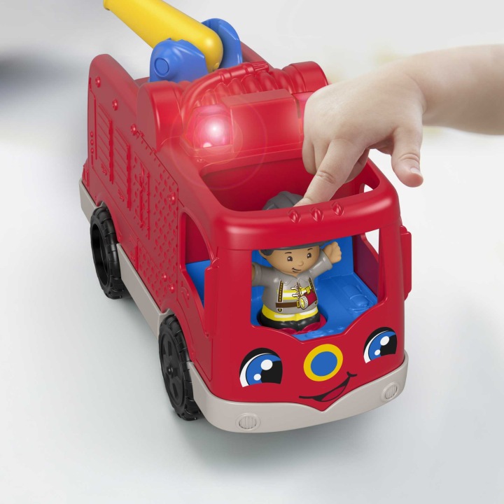 FISHER PRICE LITTLE PEOPLE пожежна машина іграшка для дітей +12 міс. — фото 11