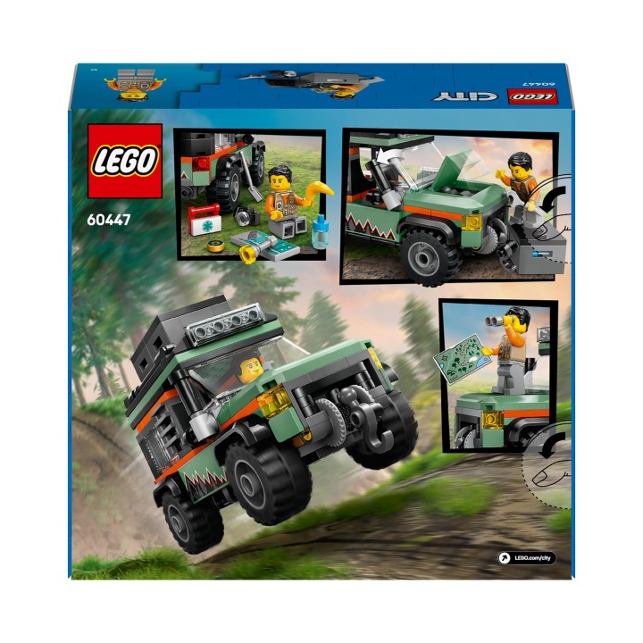 LEGO City Гірська вантажівка всюдихідна 4x4 60447 — фото 12