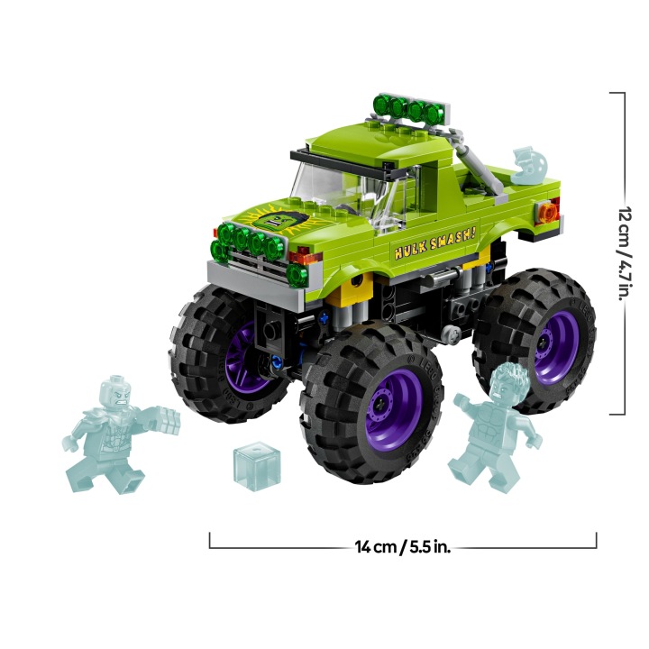 LEGO Marvel Monster truck Hulk ножний Thanos 76312 — фото 9
