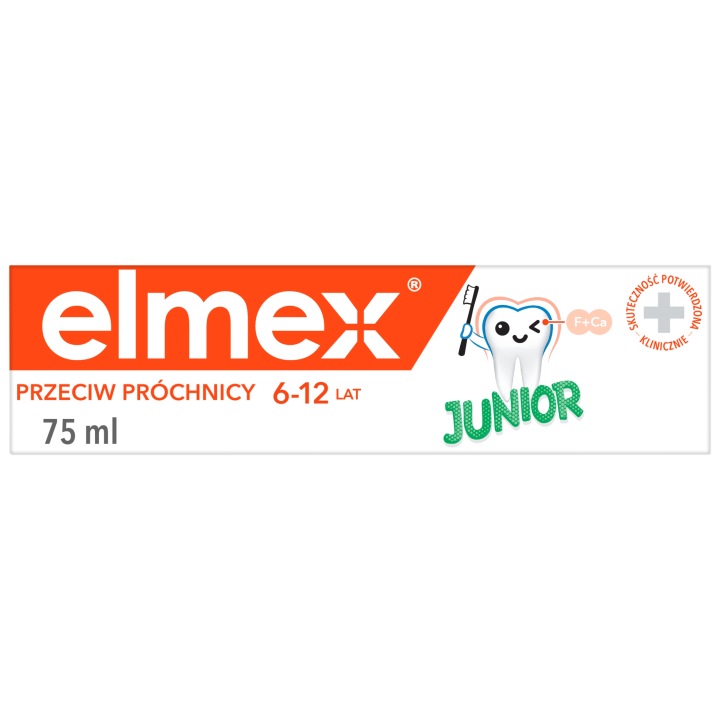 Зубна паста Elmex Junior з амінфторид для дітей 6-12 років 75 мл — фото 8