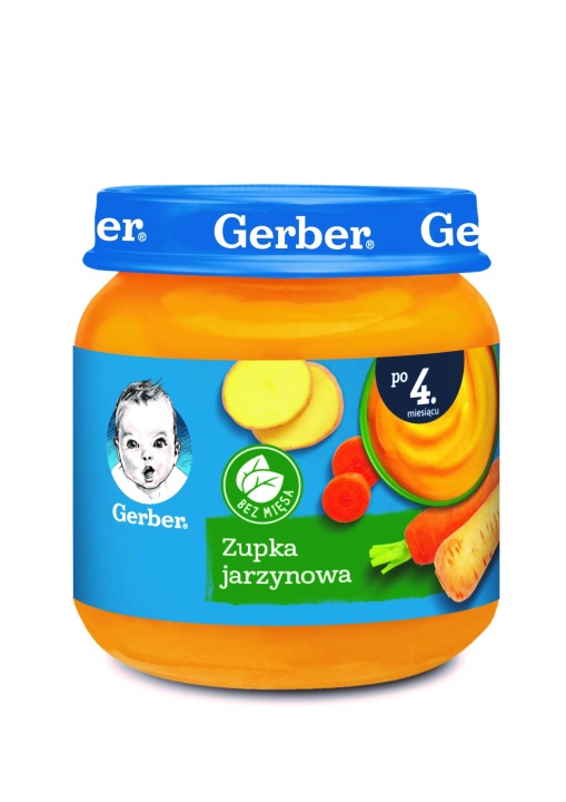 Обід Gerber Супчик овочева для немовлят 125 г — фото 4
