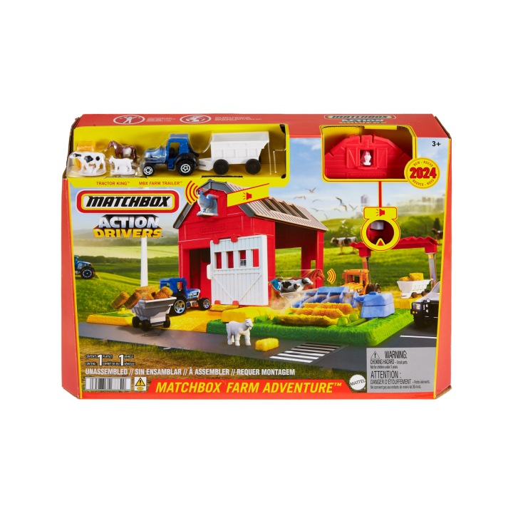 MATCHBOX Набір Справжні Пригоди ферма набір з трактором для дітей +3 — фото 2