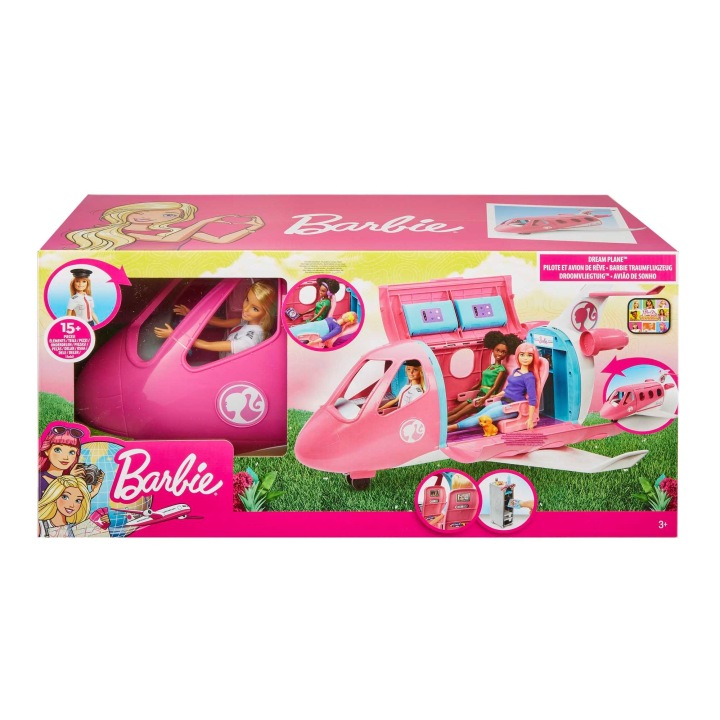 BARBIE DREAMHOUSE омріяний літак для ляльок + лялька Barbie — фото 3
