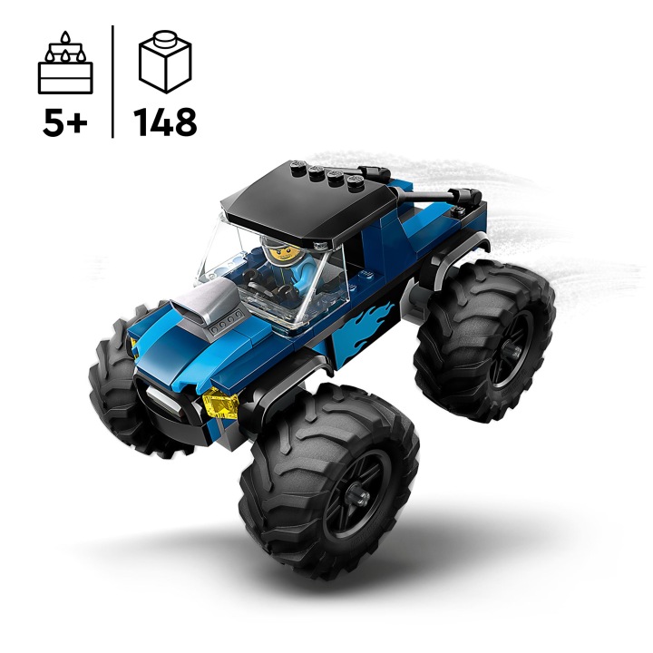 LEGO City 60402 Синій monster truck 60402 — фото 8