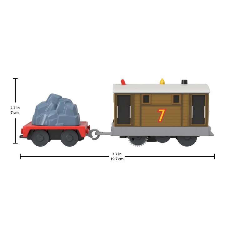 TrackMaster Thomas & Friends TAKARA TOMY Plarail Toby TS-11 Train TOBIK (вживаний) — фото 5