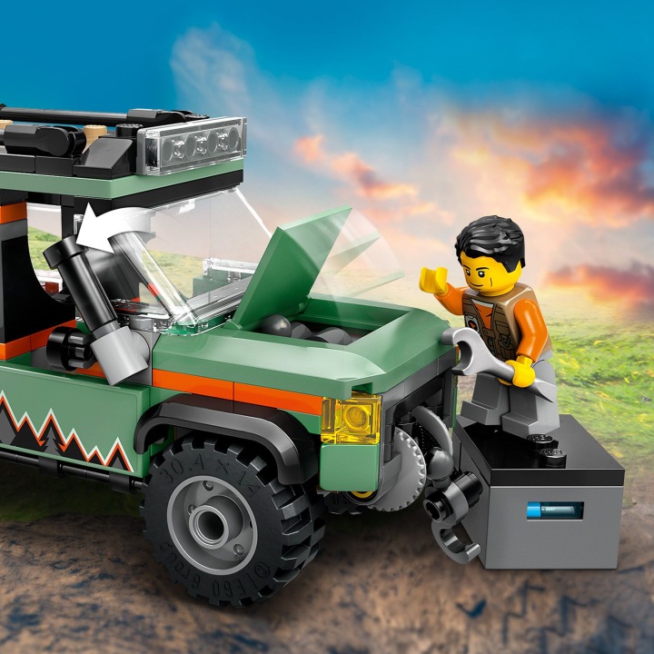 LEGO City Гірська вантажівка всюдихідна 4x4 60447 — фото 6