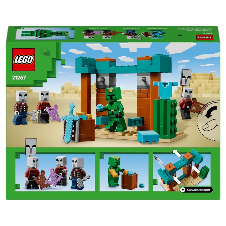 21267 LEGO Minecraft пустельний патруль розбійників — фото 11