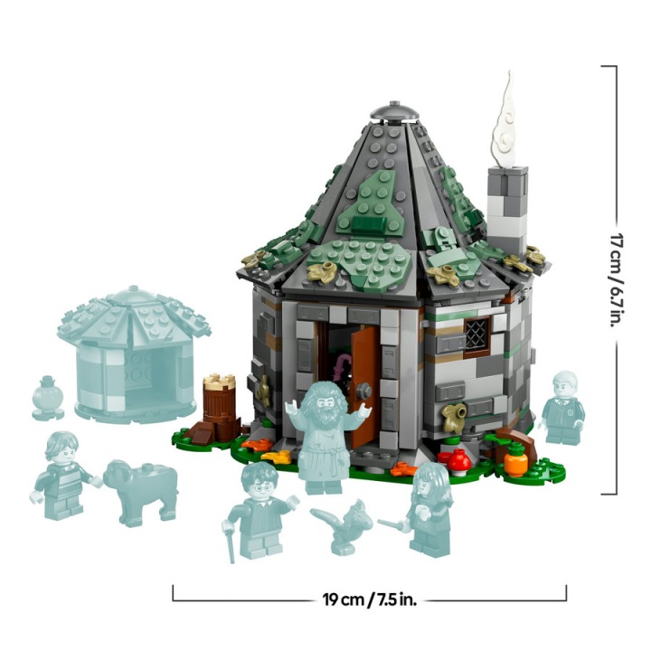 LEGO HARRY POTTER 76428 Хатинка Геґріда: несподіваний візит 896 Елементів — фото 13