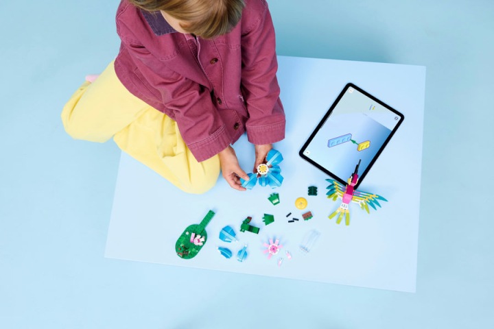LEGO CREATOR 31384 Дикі тварини: кольоровий колібрі — фото 8