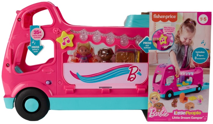 Fisher-Price Barbie LITTLE PEOPLE CAMPER Автомобіль Кемпінговий Звук Світло — фото 13